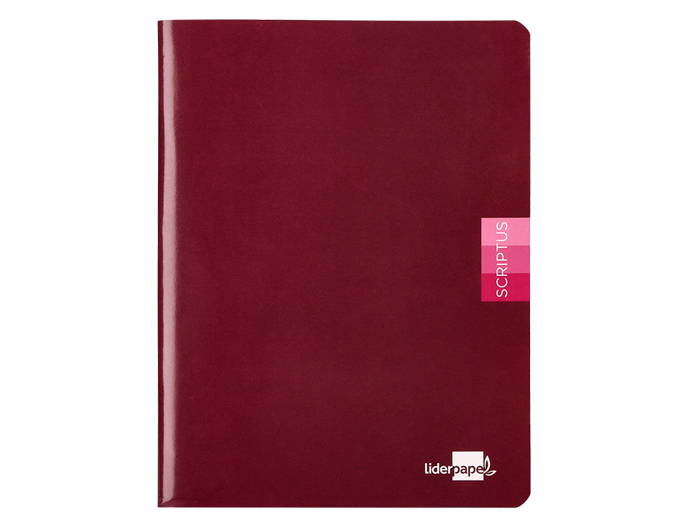 LIBRETA LIDERPAPEL SCRIPTUS A5 48 HOJAS 90GR CUADRO 8MM CON MARGEN