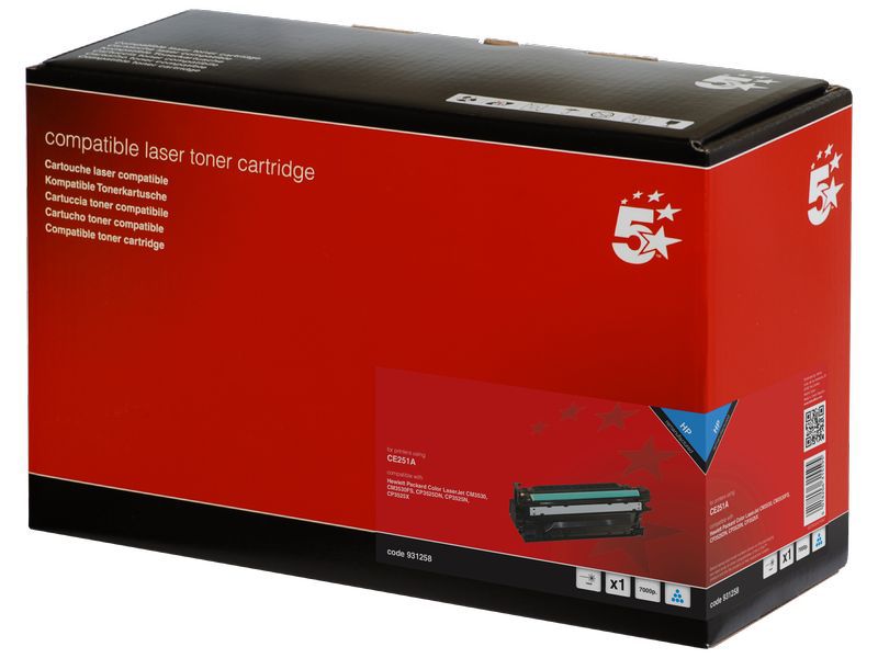 Toner Laser Cyan HP 504A Compatible 931258